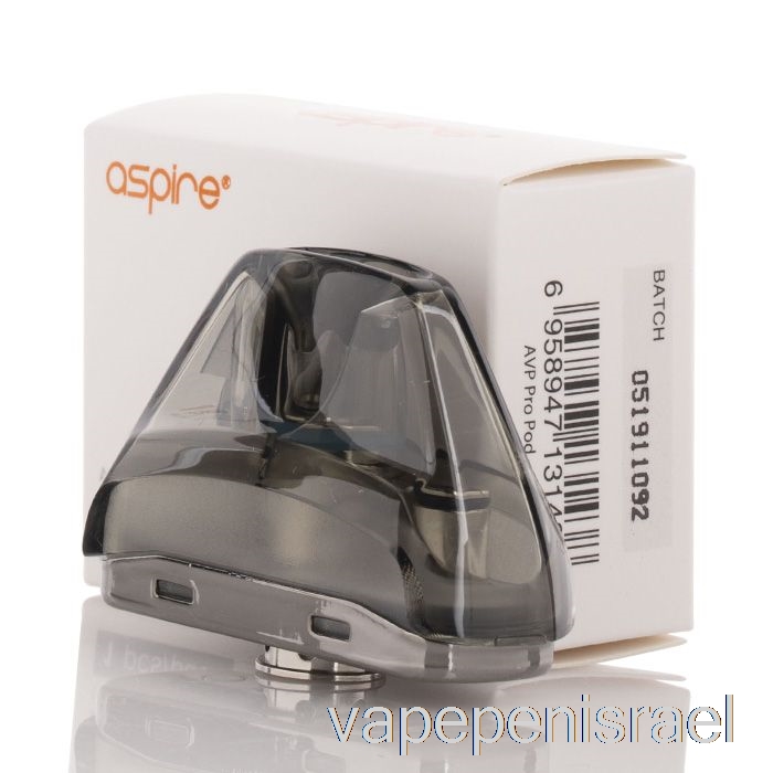 תרמילים להחלפה של Vape Israel Aspire Avp Pro חד פעמיים 4 מ"ל Avp Pro Pods - כולל סליל 0.65ohm